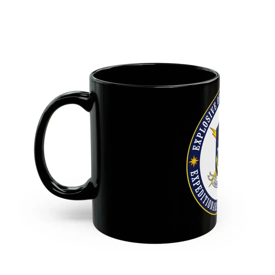 Explosive Ordnance Disposal Unit Two (U.S. Navy) Black Coffee Mug - Go Mug Yourself