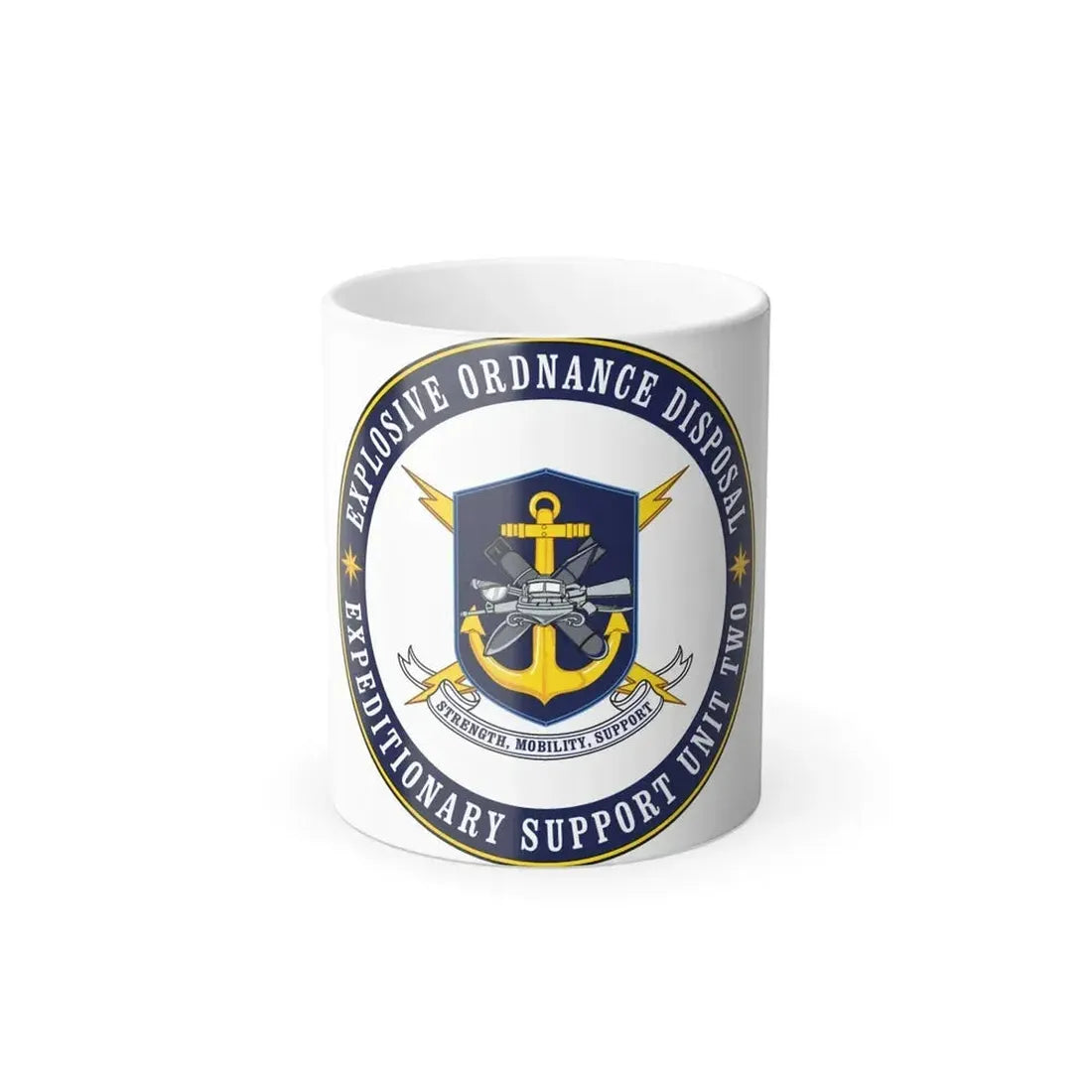 Explosive Ordnance Disposal Unit Two (U.S. Navy) Color Changing Mug 11oz Default Title 11oz - Go Mug Yourself