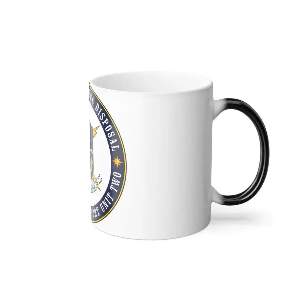 Explosive Ordnance Disposal Unit Two (U.S. Navy) Color Changing Mug 11oz - Go Mug Yourself