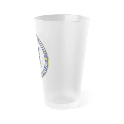 Explosive Ordnance Disposal Unit Two (U.S. Navy) Frosted Pint Glass 16oz - Go Mug Yourself