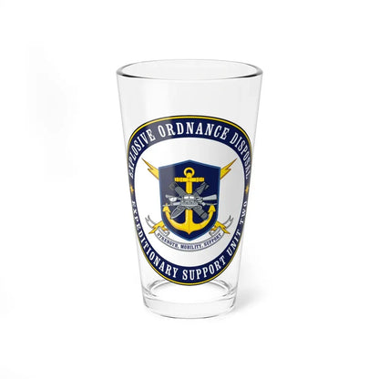 Explosive Ordnance Disposal Unit Two (U.S. Navy) Pint Glass 16oz 16oz - Go Mug Yourself
