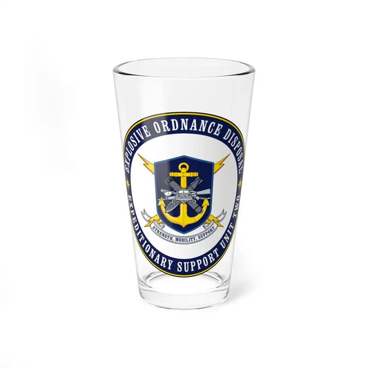 Explosive Ordnance Disposal Unit Two (U.S. Navy) Pint Glass 16oz 16oz - Go Mug Yourself