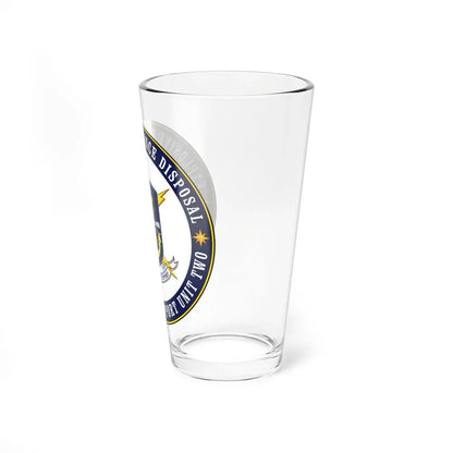 Explosive Ordnance Disposal Unit Two (U.S. Navy) Pint Glass 16oz - Go Mug Yourself