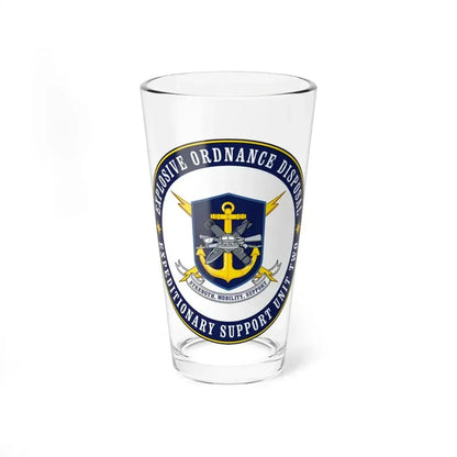 Explosive Ordnance Disposal Unit Two (U.S. Navy) Pint Glass 16oz - Go Mug Yourself