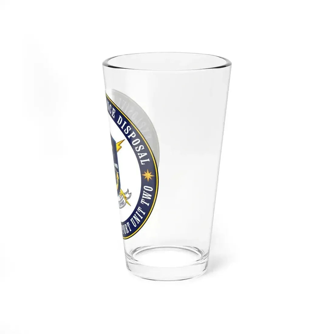 Explosive Ordnance Disposal Unit Two (U.S. Navy) Pint Glass 16oz - Go Mug Yourself