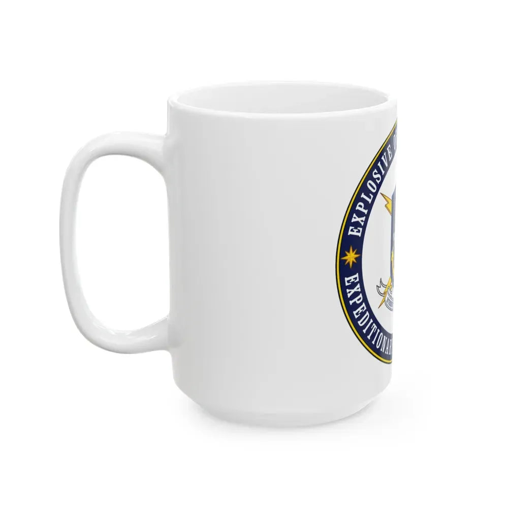 Explosive Ordnance Disposal Unit Two (U.S. Navy) White Coffee Mug - Go Mug Yourself