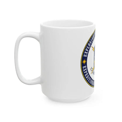 Explosive Ordnance Disposal Unit Two (U.S. Navy) White Coffee Mug - Go Mug Yourself