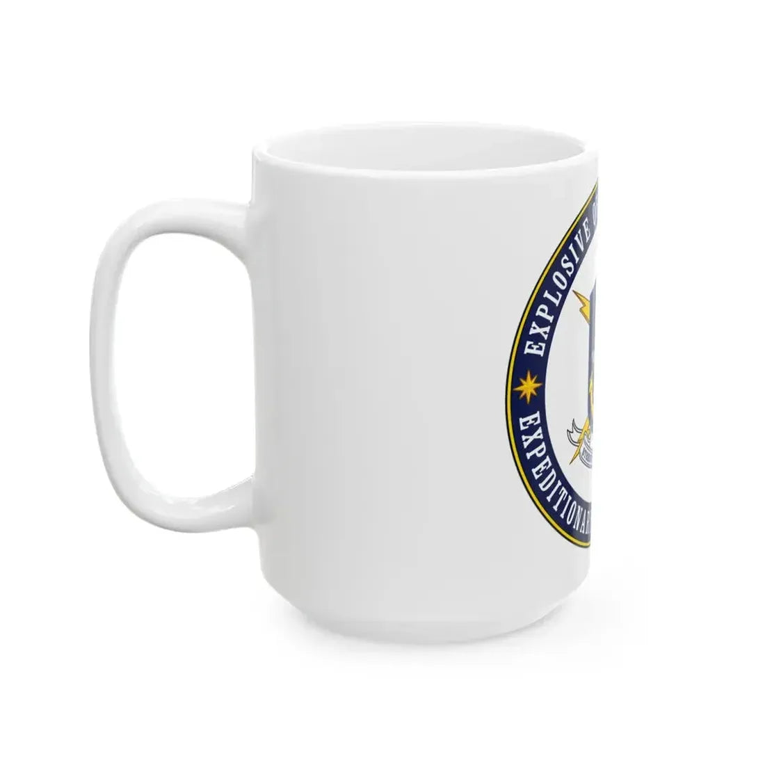 Explosive Ordnance Disposal Unit Two (U.S. Navy) White Coffee Mug - Go Mug Yourself