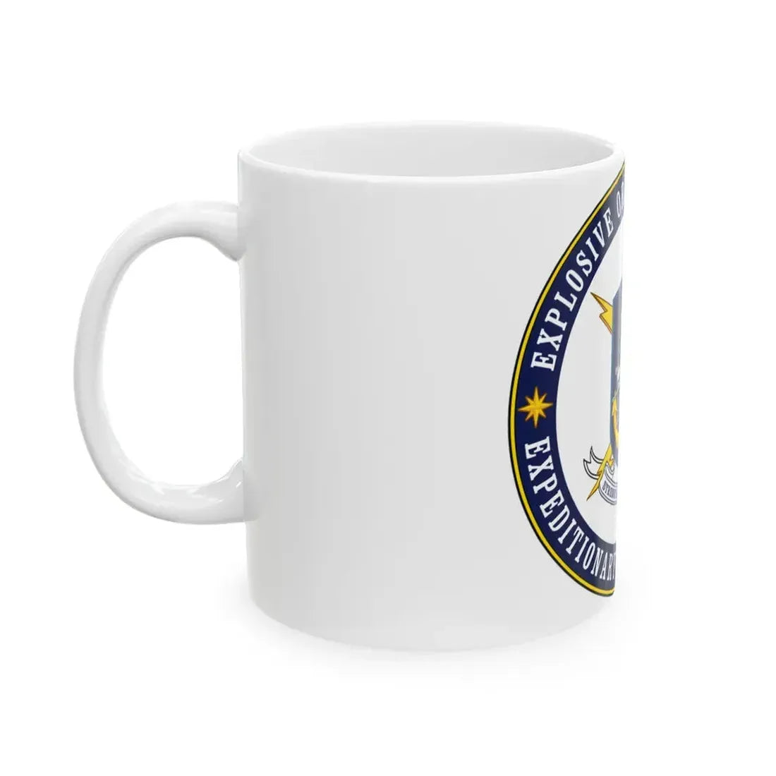 Explosive Ordnance Disposal Unit Two (U.S. Navy) White Coffee Mug - Go Mug Yourself