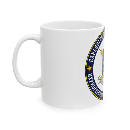 Explosive Ordnance Disposal Unit Two (U.S. Navy) White Coffee Mug - Go Mug Yourself