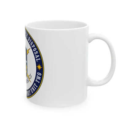 Explosive Ordnance Disposal Unit Two (U.S. Navy) White Coffee Mug - Go Mug Yourself