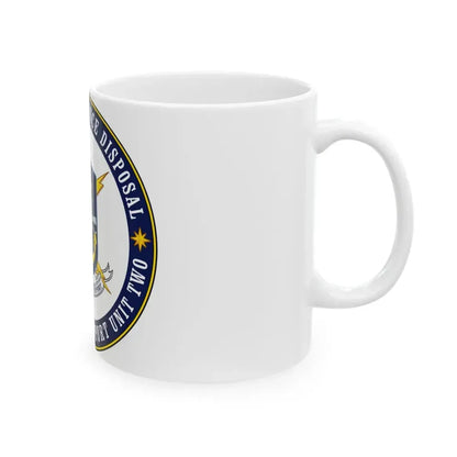 Explosive Ordnance Disposal Unit Two (U.S. Navy) White Coffee Mug - Go Mug Yourself