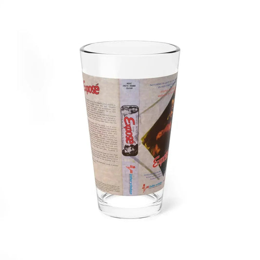EXPOSE INTER VISION (VHS COVER) Pint Glass 16oz 16oz - Go Mug Yourself