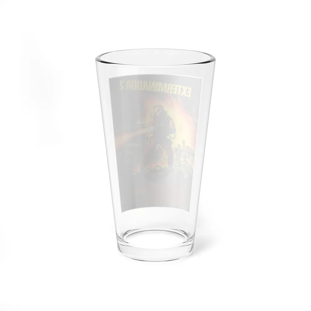 EXTERMINATOR 2 1984 Movie Poster - Pint Glass 16oz-Go Mug Yourself