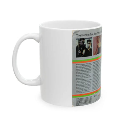 EXTERMINATOR 2 (VHS COVER) - White Coffee Mug-Go Mug Yourself