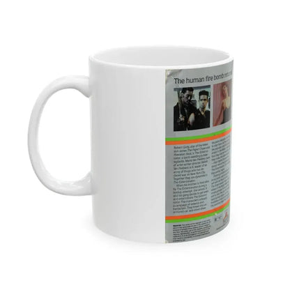 EXTERMINATOR 2 (VHS COVER) - White Coffee Mug - Go Mug Yourself