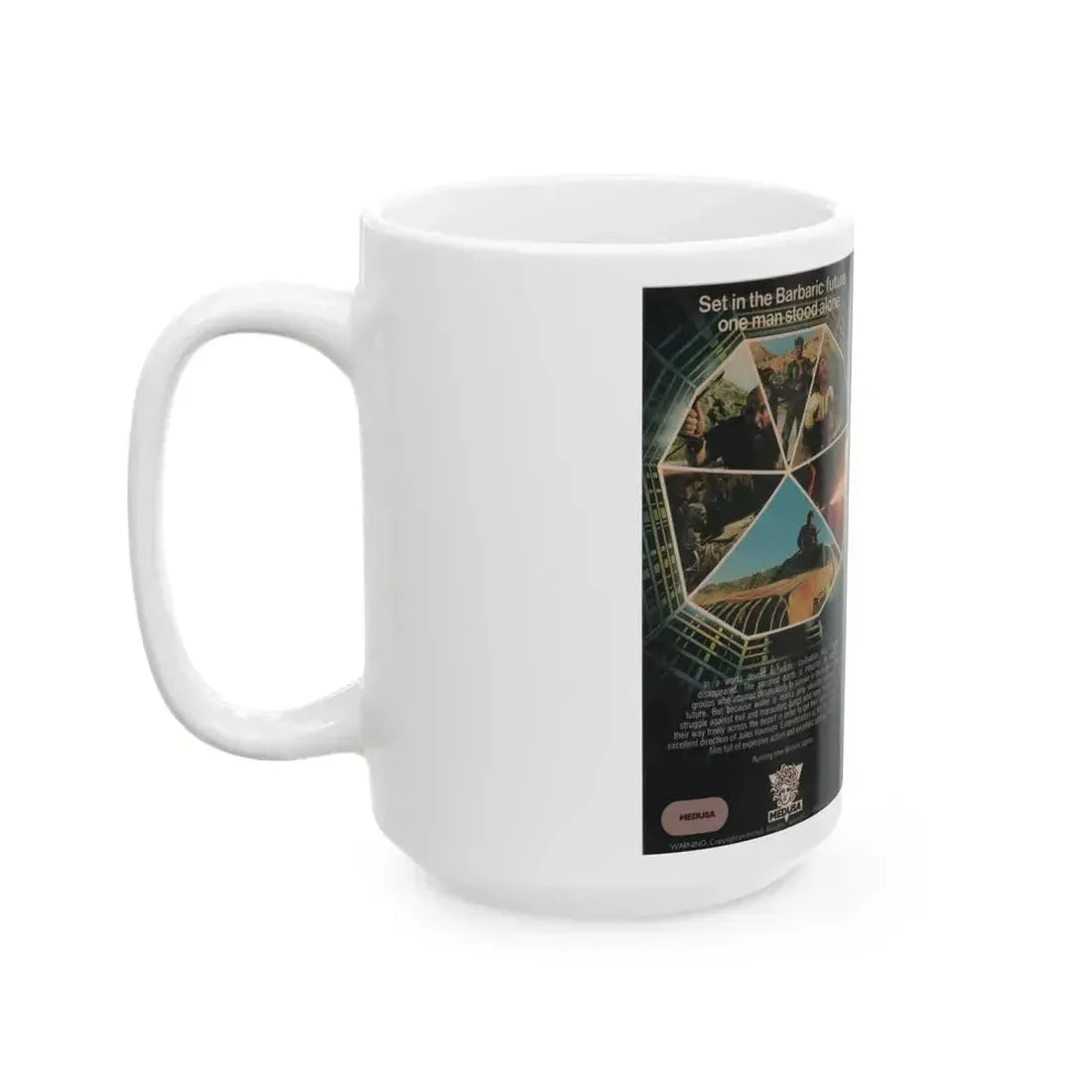 EXTERMINATORS OF THE YEAR 3000 (VHS COVER) - White Coffee Mug - Go Mug Yourself