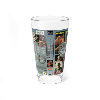 EXTREME FIGHTING 2 (VHS COVER) Pint Glass 16oz 16oz - Go Mug Yourself