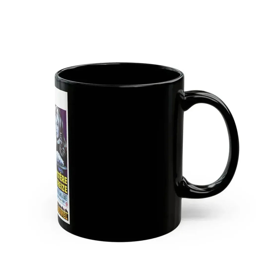 EYE OF THE DEVIL (BELGIAN) 1966 Movie Poster - Black Coffee Mug - Go Mug Yourself