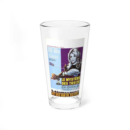 EYE OF THE DEVIL (BELGIAN) 1966 Movie Poster - Pint Glass 16oz 16oz - Go Mug Yourself