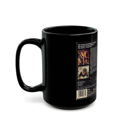 EYE OF THE EAGLE (VHS COVER) - Black Coffee Mug - Go Mug Yourself