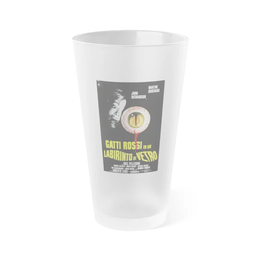 EYEBALL (ITALIAN) 1975 Movie Poster - Frosted Pint Glass 16oz-16oz-Frosted-Go Mug Yourself