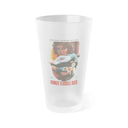 EYEBALL (TURKISH) 1975 Movie Poster - Frosted Pint Glass 16oz 16oz Frosted - Go Mug Yourself