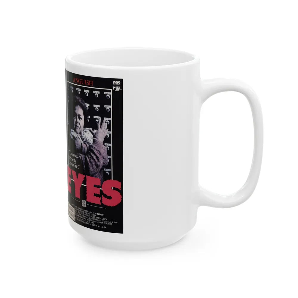 EYES JAPAN (VHS COVER) - White Coffee Mug-Go Mug Yourself