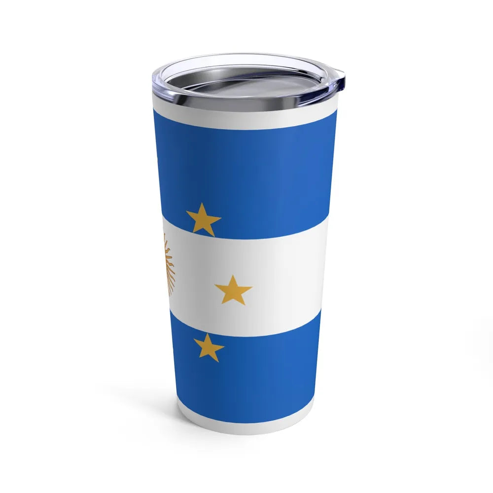 Navy Jack of Argentina 1818 - Tumbler 20oz-Go Mug Yourself