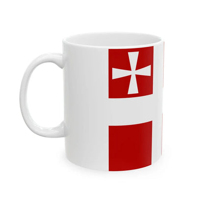 Flag of Volyn Oblast Ukraine - White Coffee Mug-Go Mug Yourself