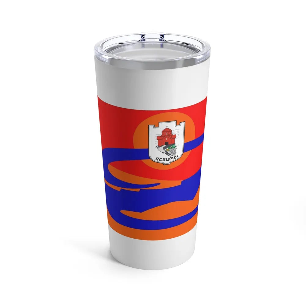 Flag of Ashtarak Armenia - Tumbler 20oz-20oz-Go Mug Yourself