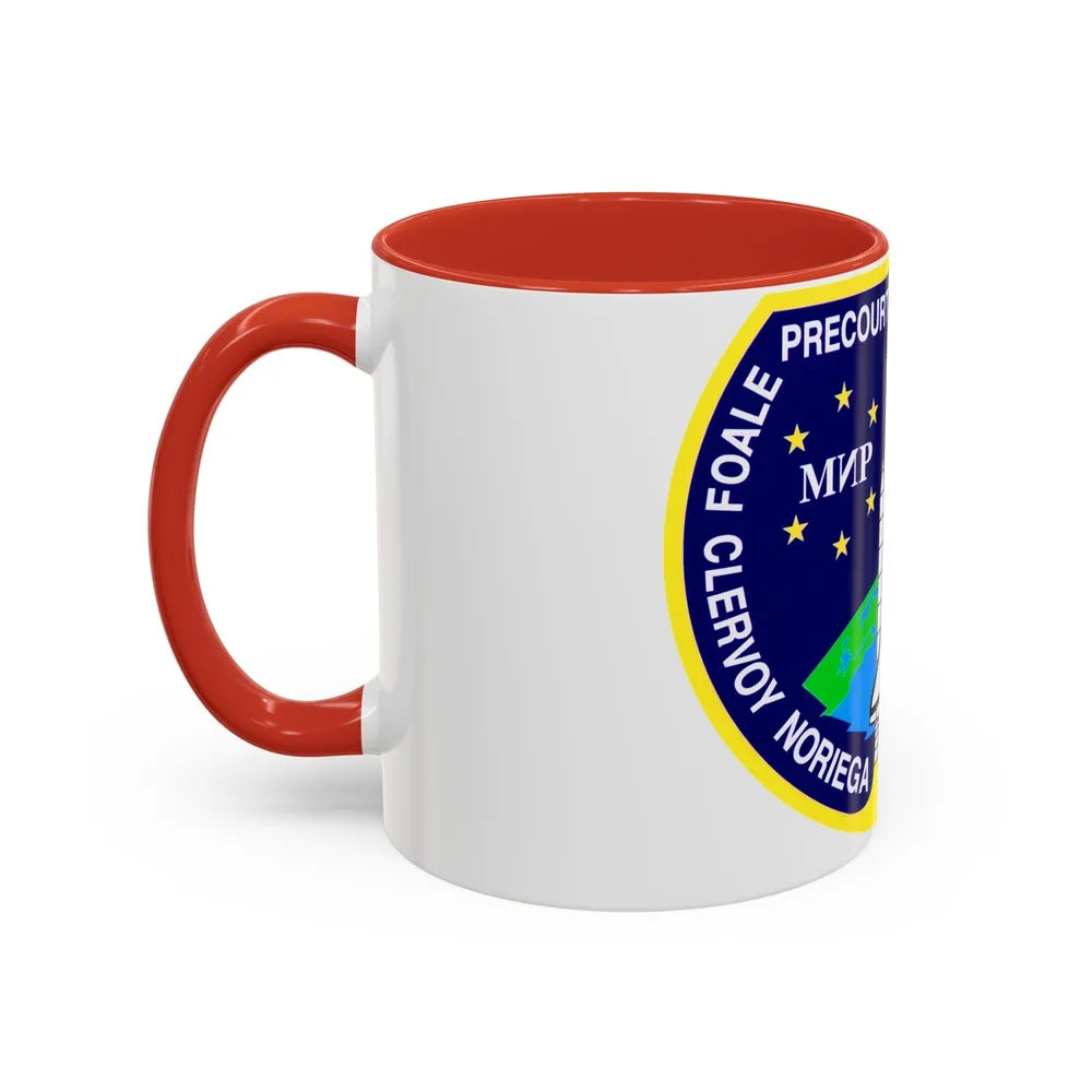 STS 84 (NASA) Accent Coffee Mug-Go Mug Yourself