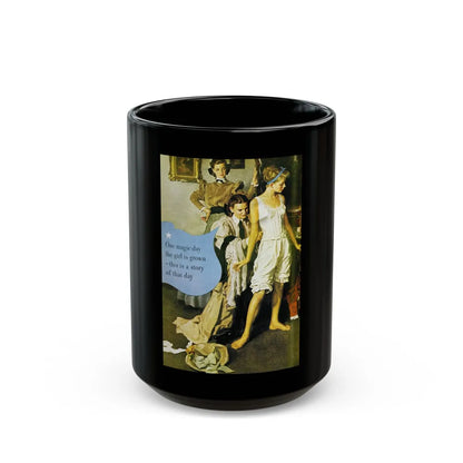 Crisis, Good Housekeeping, October 1946 - Black Coffee Mug-15oz-Go Mug Yourself