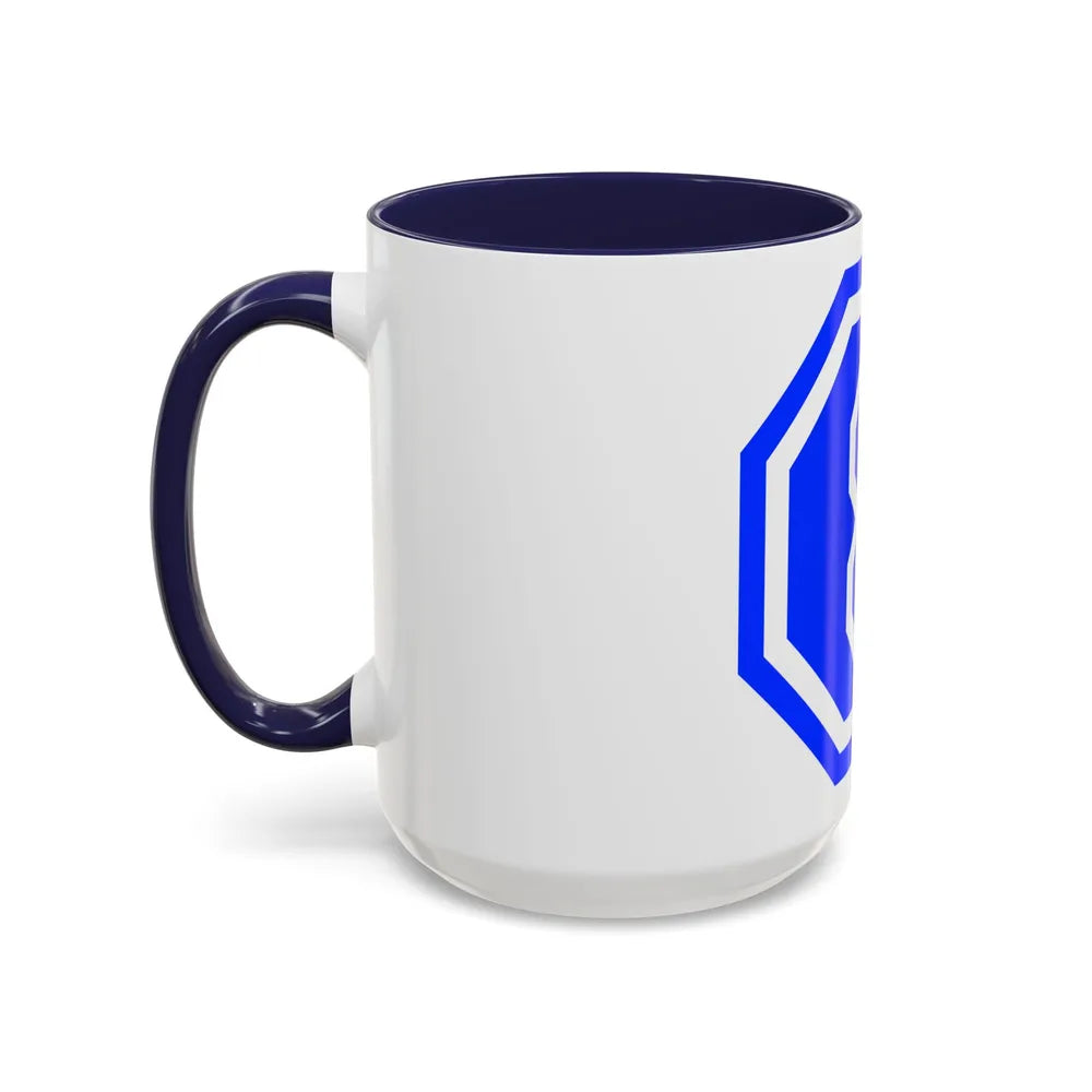 VIII Corps (U.S. Army) Accent Coffee Mug-Go Mug Yourself