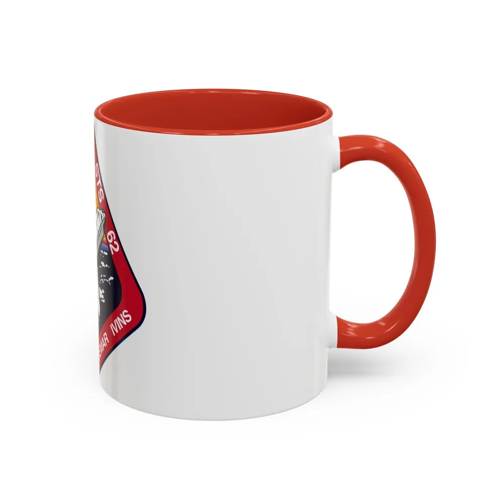 STS 62 (NASA) Accent Coffee Mug-Go Mug Yourself