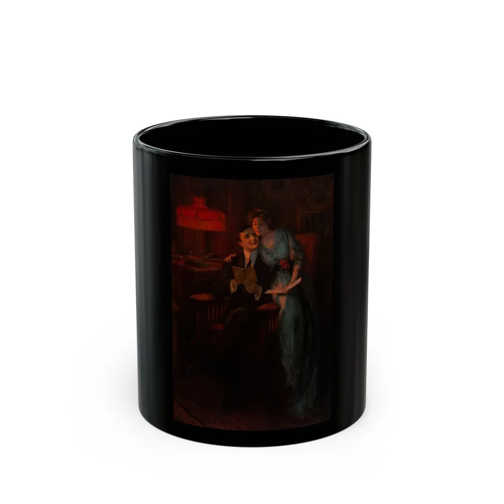 Evening Time - Black Coffee Mug-11oz-Go Mug Yourself