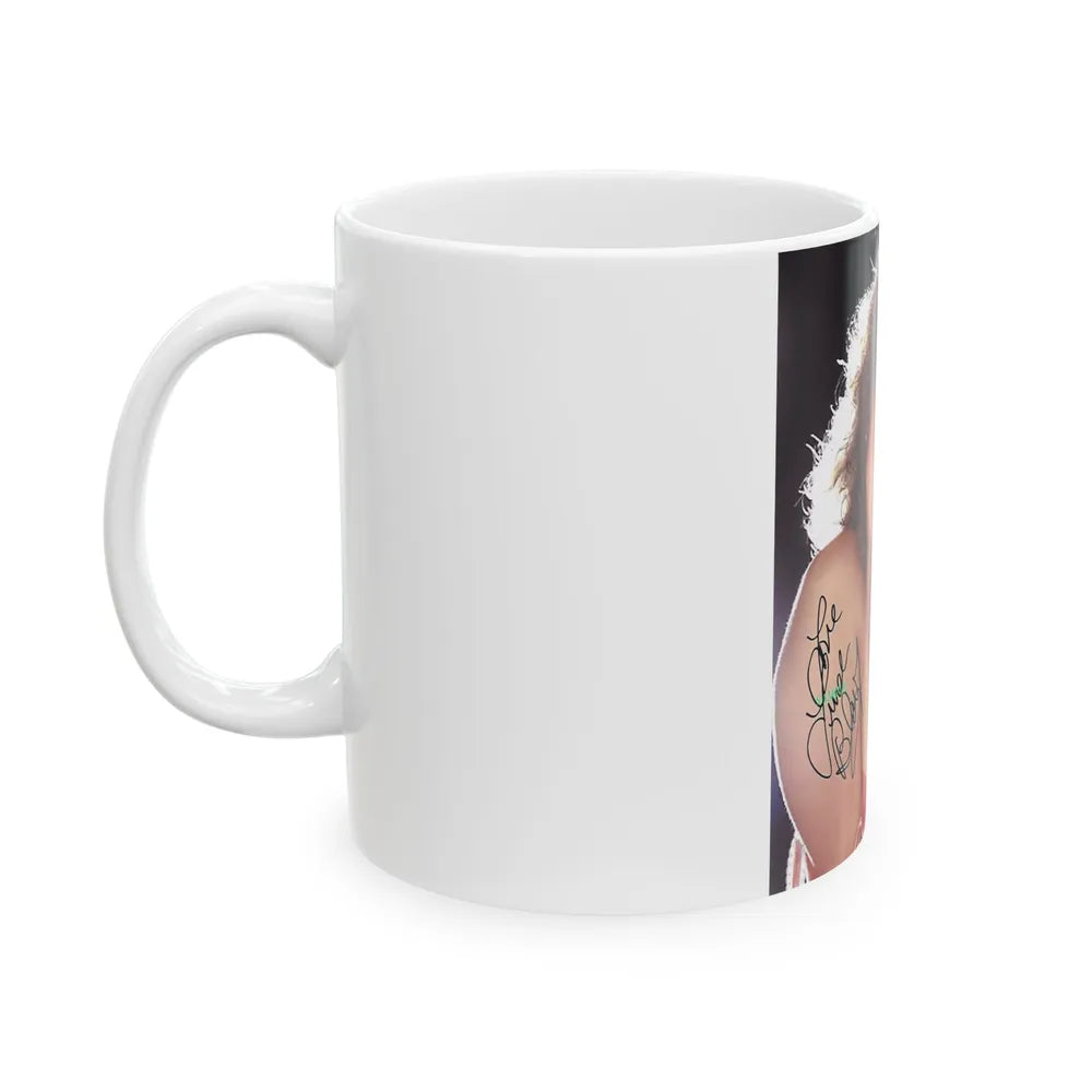 Linda Blair #281 (Vintage Female Icon) White Coffee Mug-Go Mug Yourself