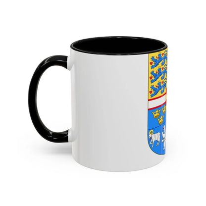 Royal arms of Denmark - Accent Coffee Mug-Go Mug Yourself