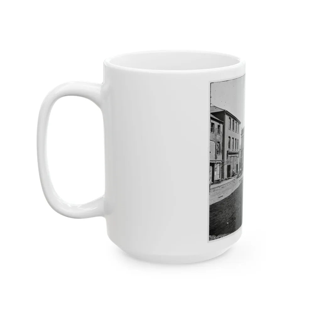 Charleston, S.C. The Post Office (Old Exchange And Custom House, 122 East Bay) (U.S. Civil War) White Coffee Mug-Go Mug Yourself