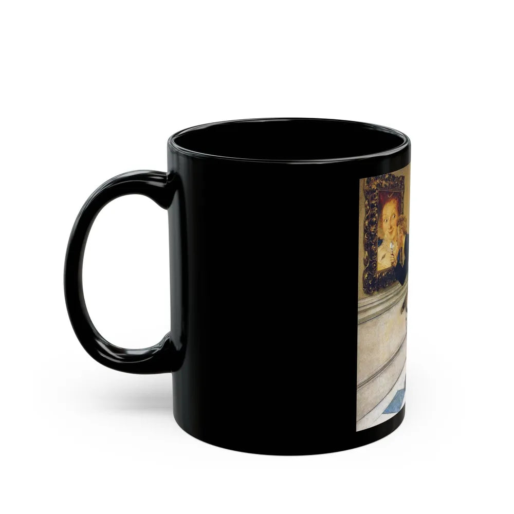 Rockwell1 (18) - Black Coffee Mug-Go Mug Yourself