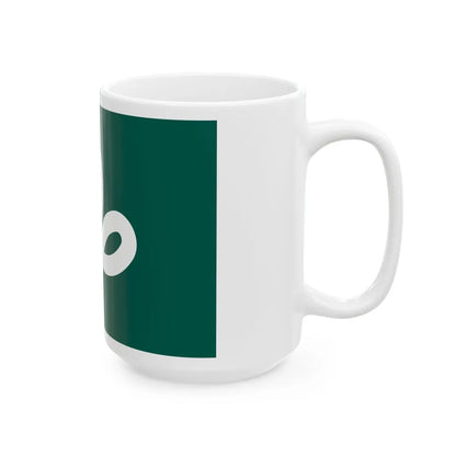 Flag of Miyagi Prefecture Japan - White Coffee Mug-Go Mug Yourself