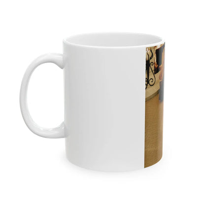 Diane McBain #04 (Vintage Female Icon) White Coffee Mug-Go Mug Yourself