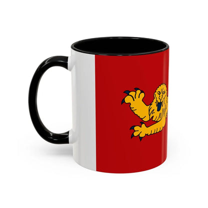 Flag of Aquitaine France - Accent Coffee Mug-Go Mug Yourself