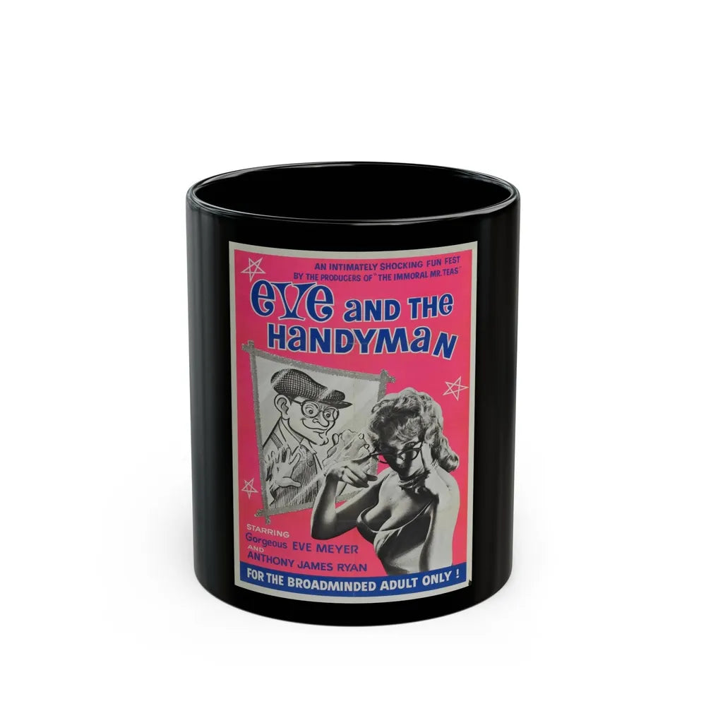 EVE AND THE HANDYMAN 1961 Movie Poster - Black Coffee Mug-11oz-Go Mug Yourself