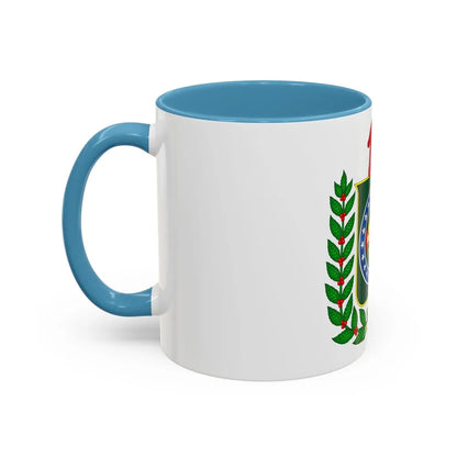 Republican Convention Brazil Emblem - Accent Coffee Mug-Go Mug Yourself