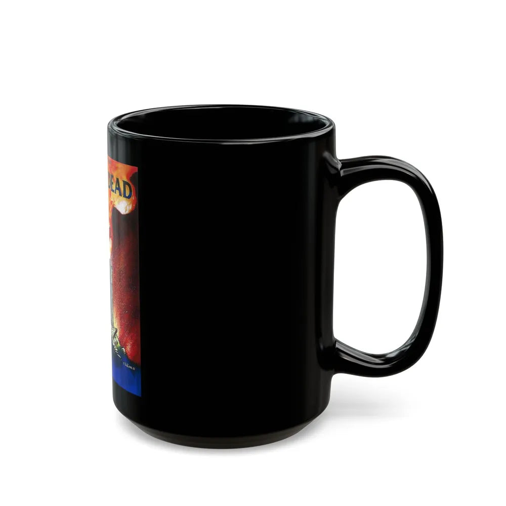 BOOK OF THE DEAD (EVIL DEAD ORIGINAL TITLE) 1981 Movie Poster - Black Coffee Mug-Go Mug Yourself