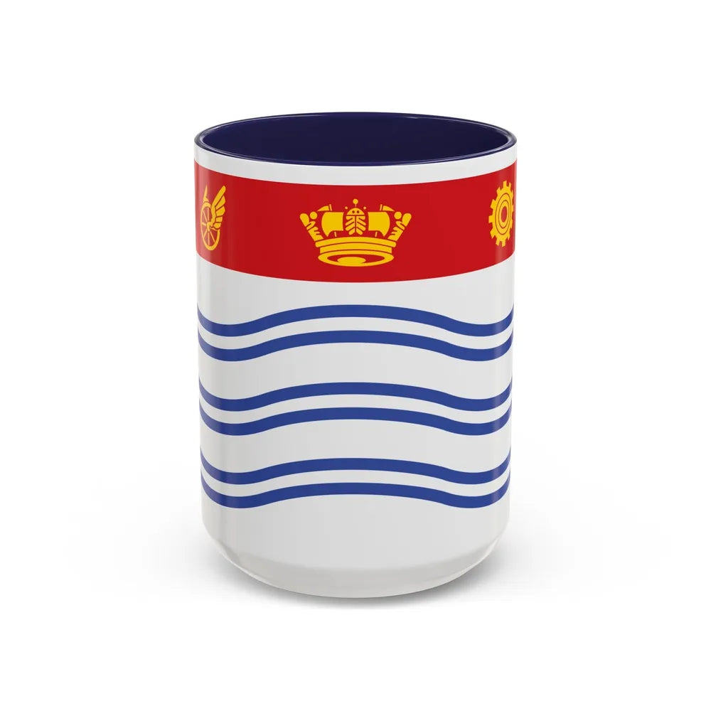 Flag of Barrie Canada - Accent Coffee Mug-15oz-Navy-Go Mug Yourself