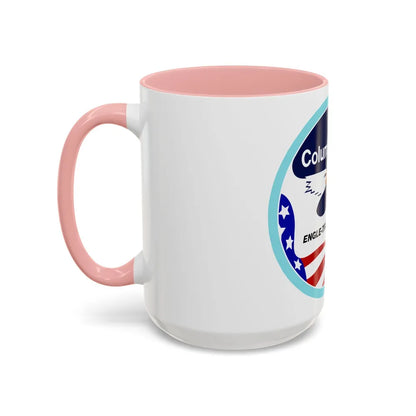 STS 2 (NASA) Accent Coffee Mug-Go Mug Yourself