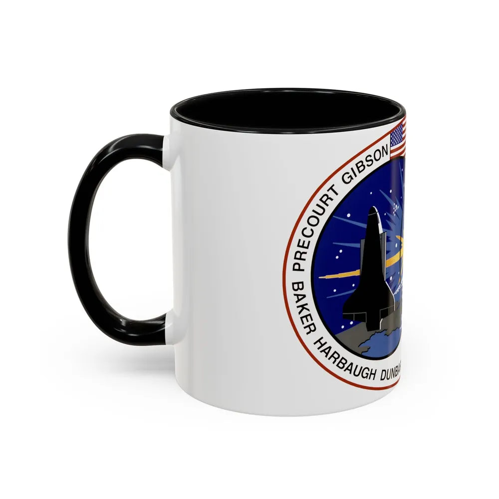 STS 71 (NASA) Accent Coffee Mug-Go Mug Yourself