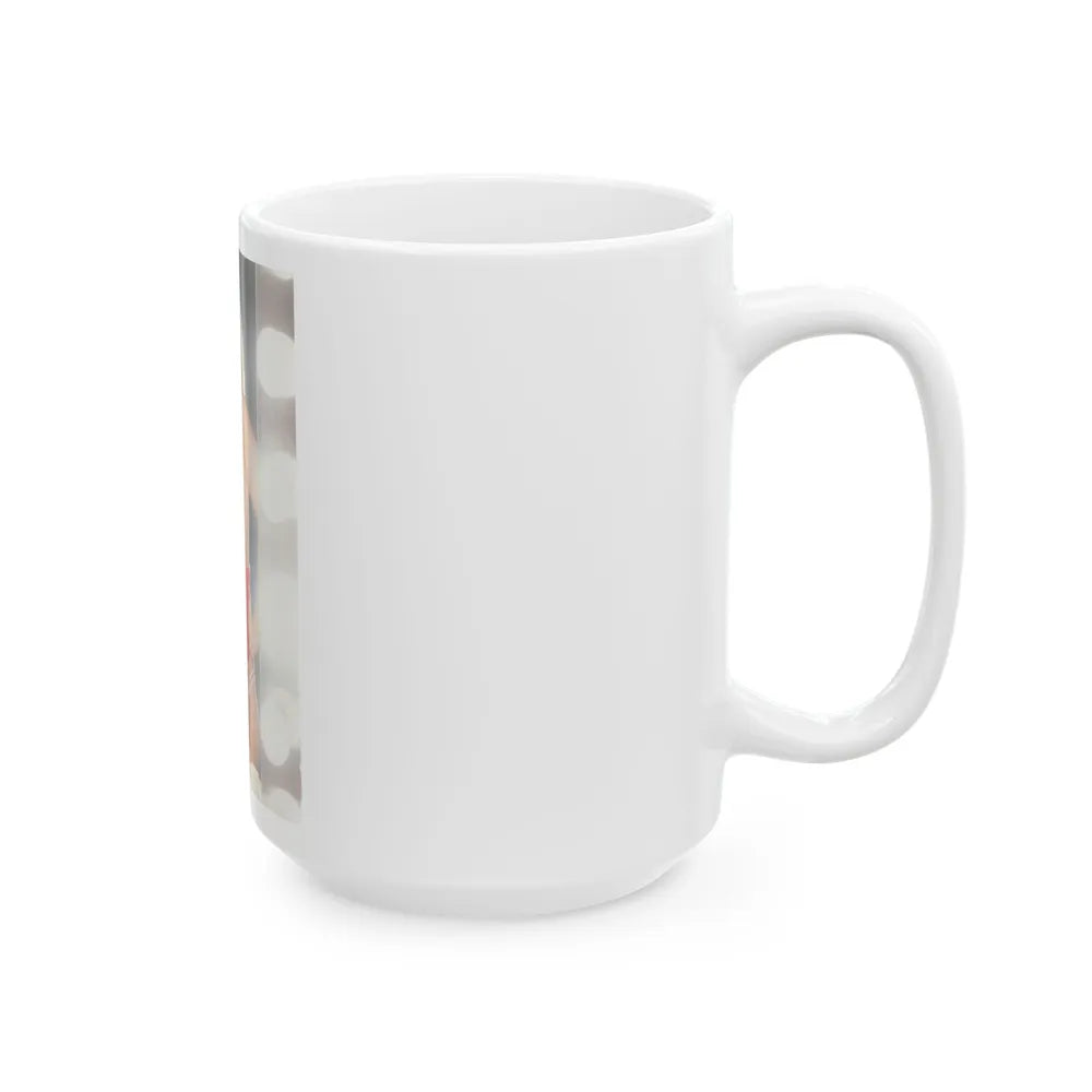 Linda Blair #269 - Partially Topless (Vintage Female Icon) White Coffee Mug-Go Mug Yourself